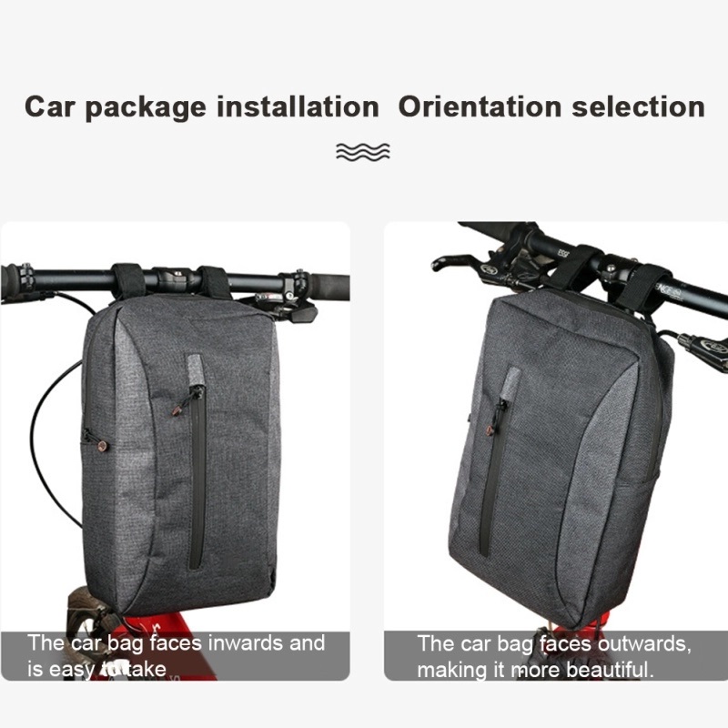 Bolsa para maletero de bicicleta 2 en 1, bolsa informal para el pecho